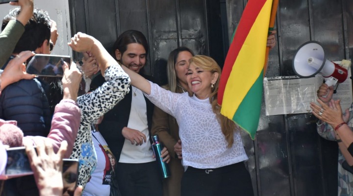 Añez sale libre y el TSJ ratifica que debe ser procesada en juicio de responsabilidades