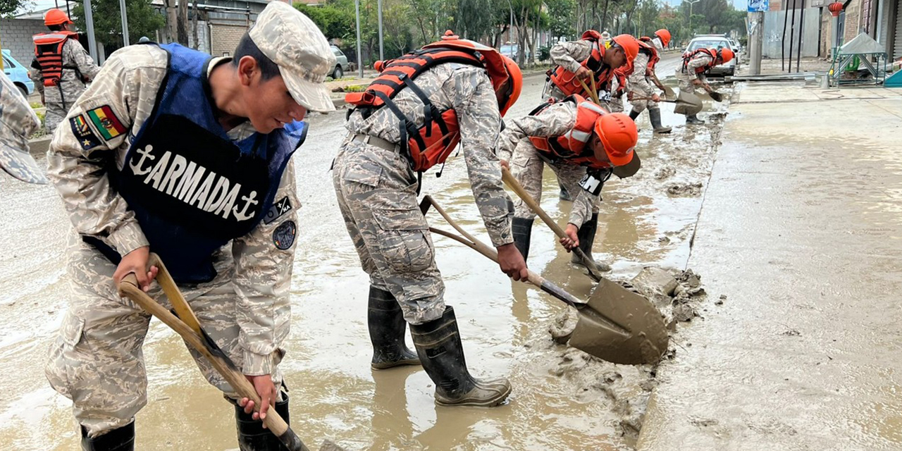 Lluvias en el país dejan 50.171 familias damnificadas en ocho departamentos