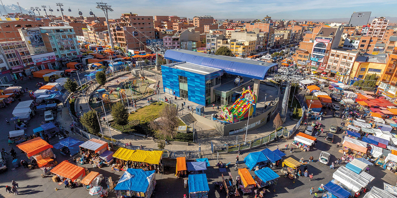 La Línea Azul de la Empresa de Transporte por Cable se encuentra en mantenimiento