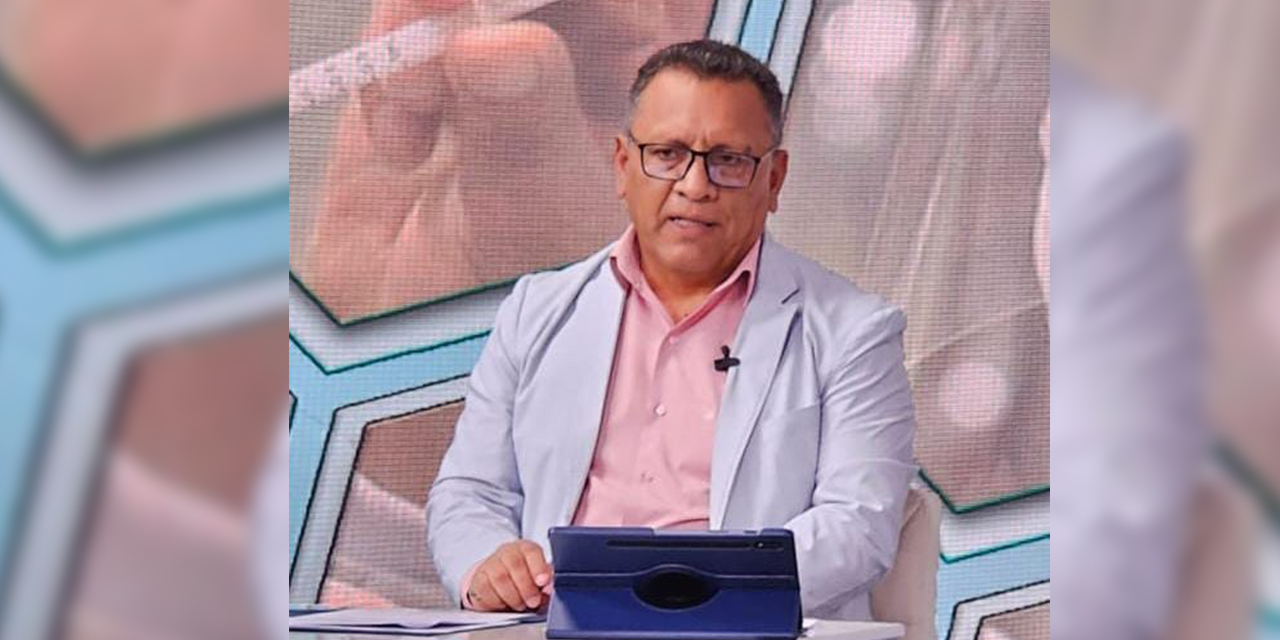 Max Enríquez, viceministro de Promoción, Vigilancia Epidemiológica y Medicina Tradicional.