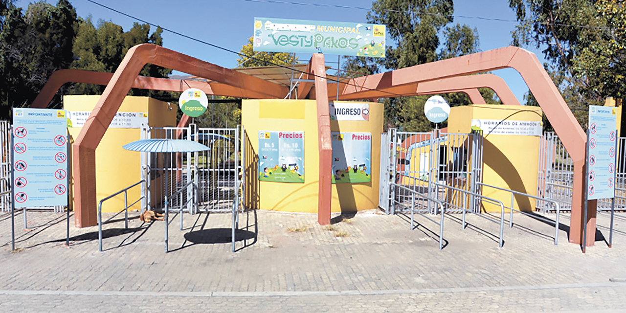 Entrada al Bioparque.