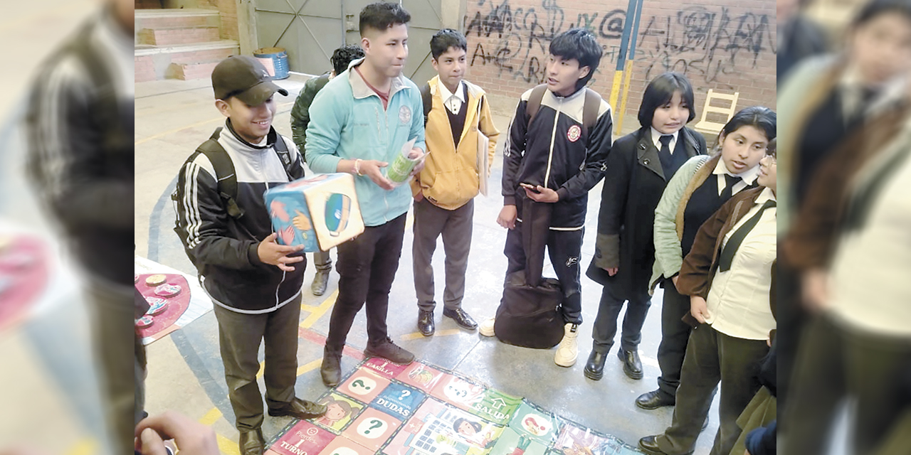 Estudiantes en la capacitación.