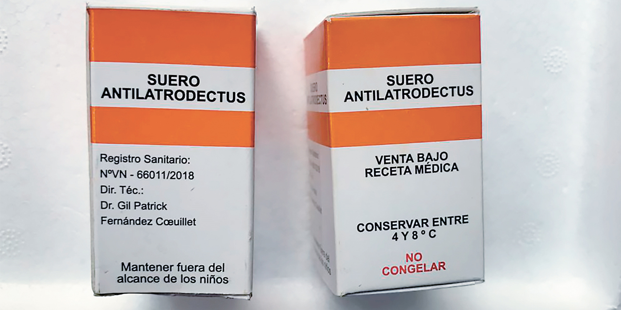 El antídoto contra el veneno de viuda negra.