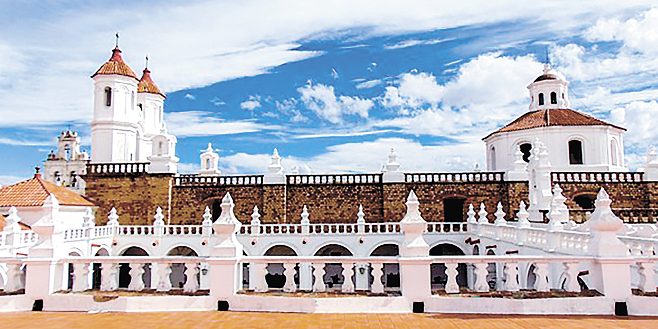 Edificios  coloniales  en la capital  del Estado