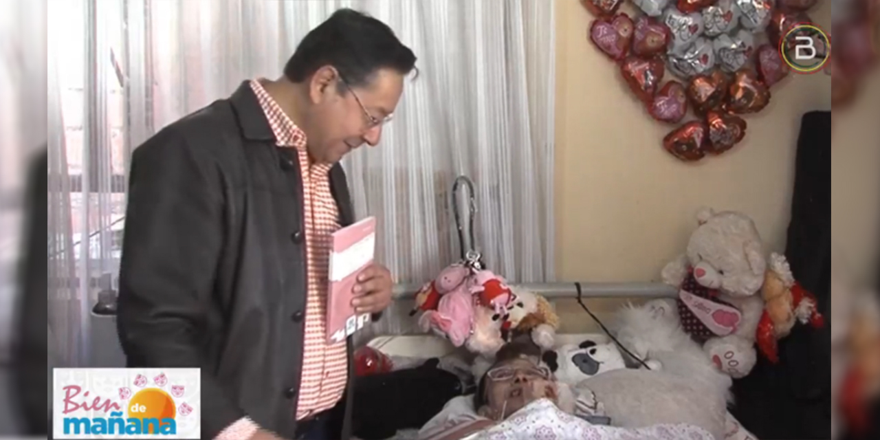 Presidente Arce cumple el sueño de Fabiola Maldonado con la publicación de su libro “Mi lucha por vivir”