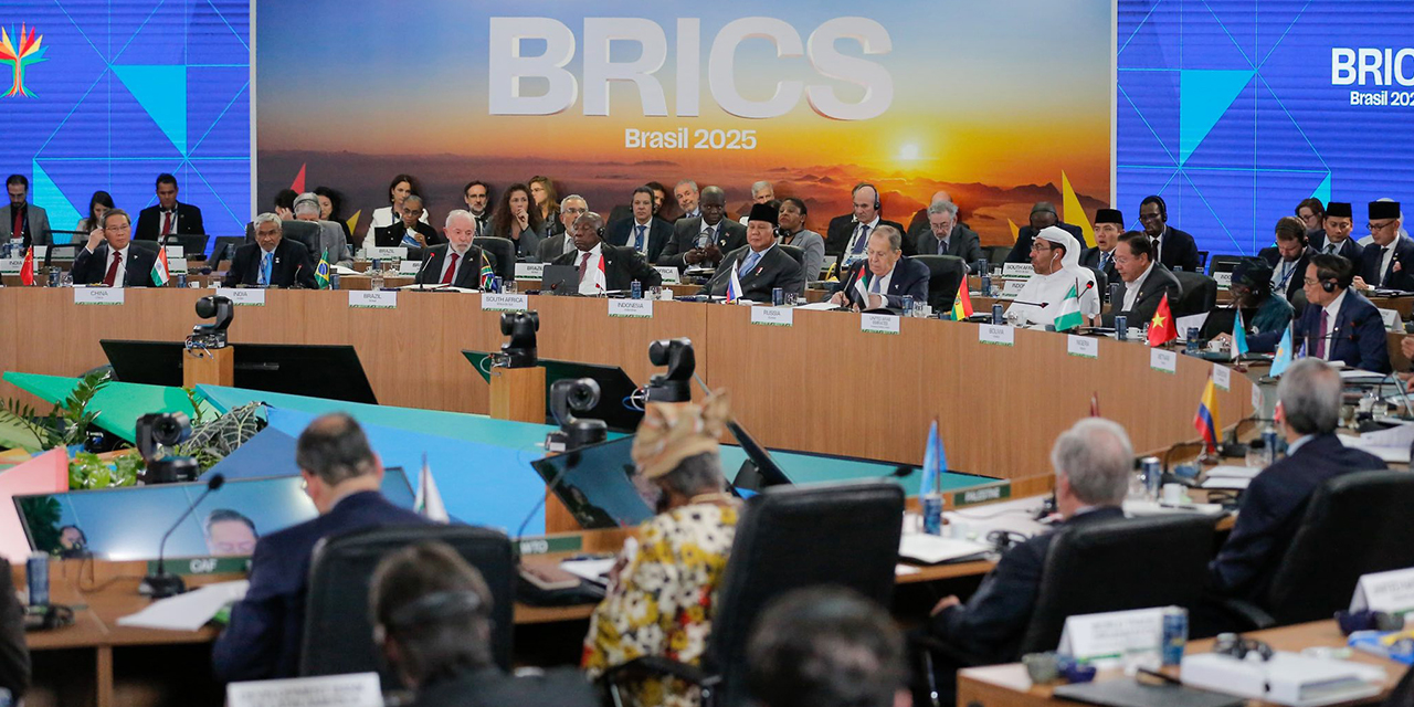 Lucho Arce plantea a los Brics cooperación frente a pandemias y desastres climáticos