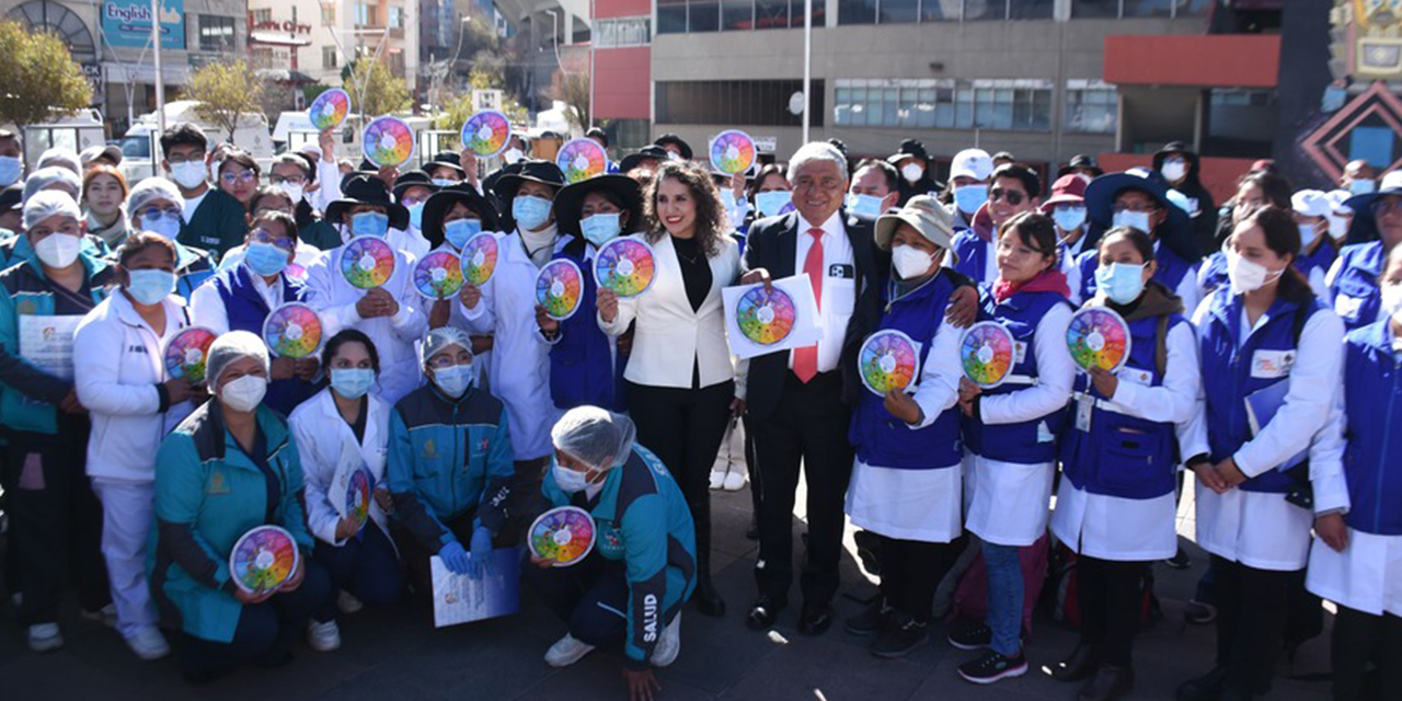 Brigadas de salud recorrerán el municipio de La Paz para inmunizar a niños contra el sarampión
