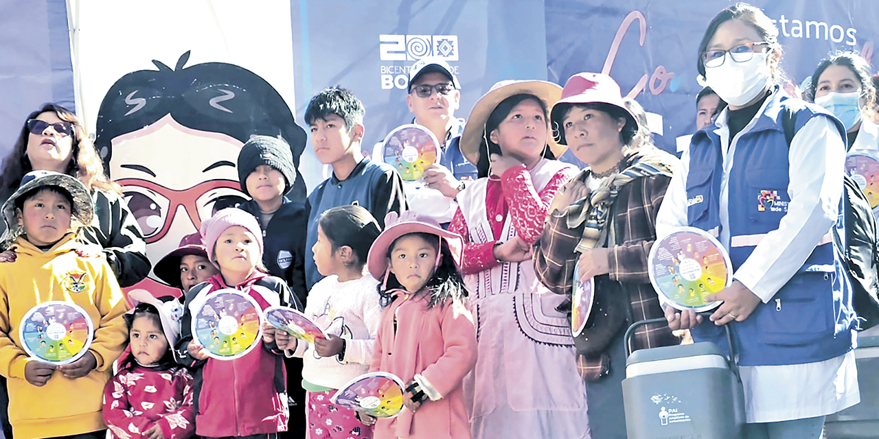 Campaña Ruta SRP, Protegiendo a Nuestras Niñas y Niños, de   la ciudad de El Alto.