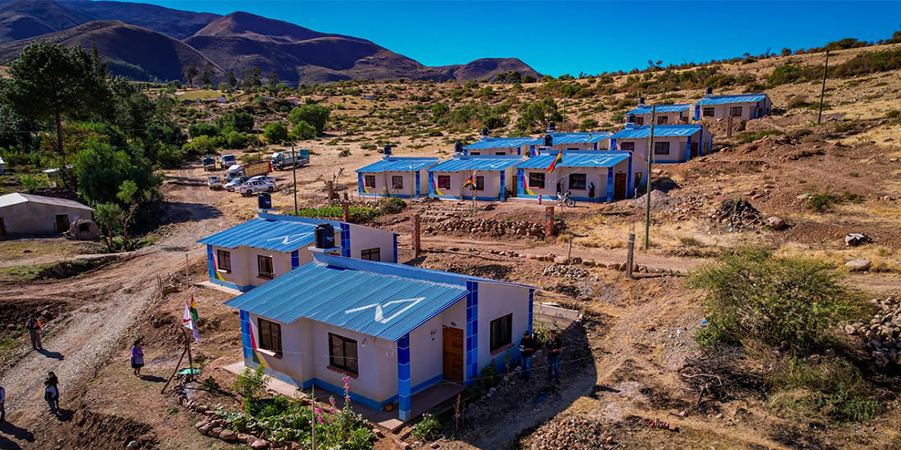 El Gobierno nacional invirtió Bs 4.158,6 MM para la construcción de viviendas