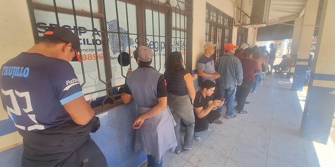 Segip amplía horarios para renovar las cédulas antes de las elecciones