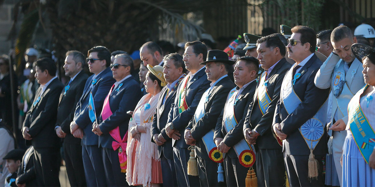 Lucho honra la gesta de Cochabamba y convoca a construir sobre su legado