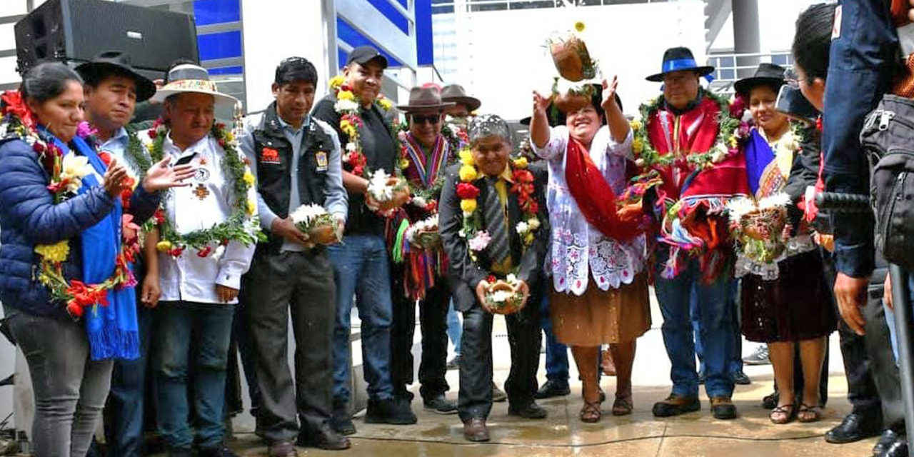 El Presidente resalta el desarrollo de Chuquisaca con obras de impacto