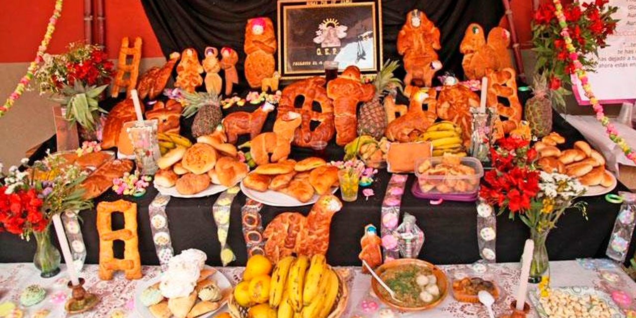 Mesa  para los difuntos.