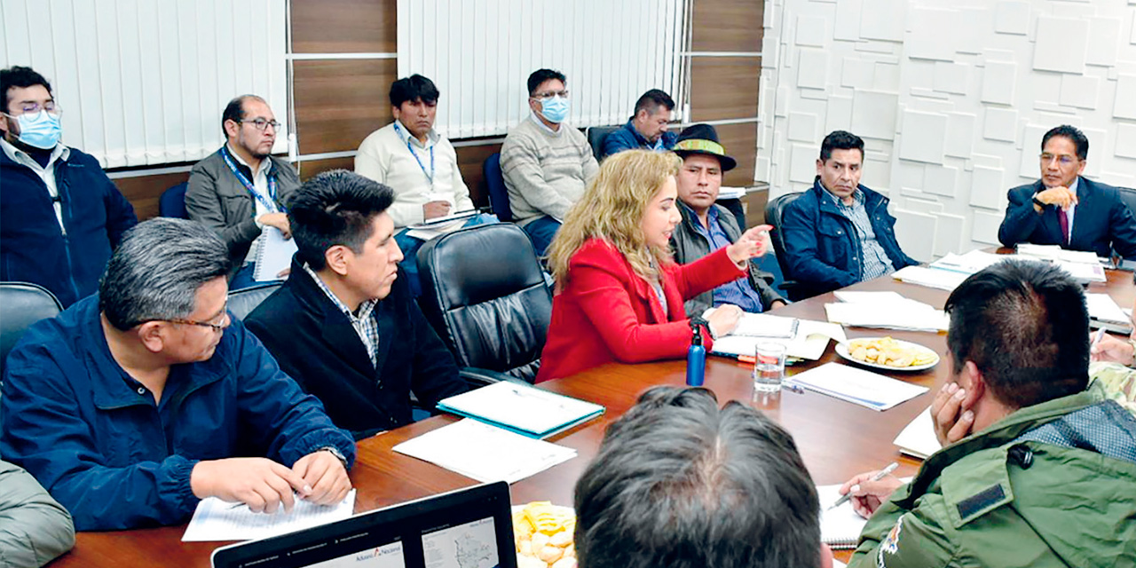 Los representantes de las instituciones sostienen encuentros periódicos para coordinar acciones. Foto: ARCHIVO