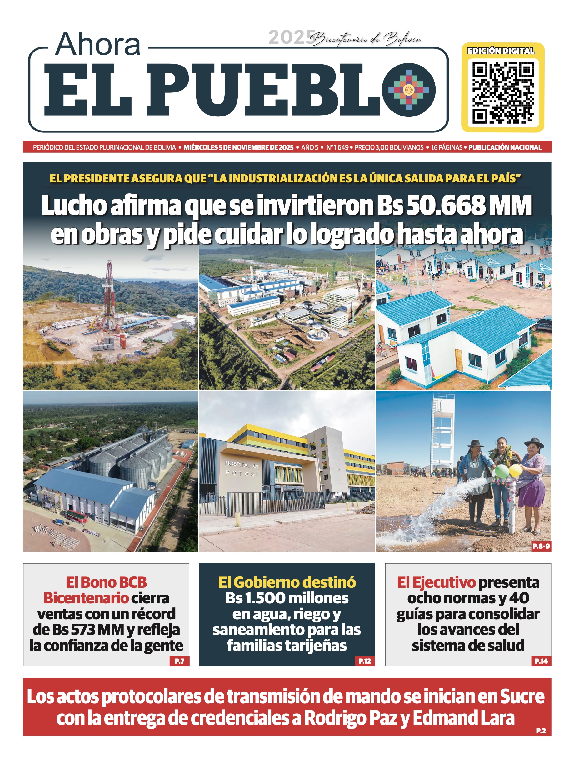 EDICIÓN 1649 - 5 DE NOVIEMBRE DE 2025