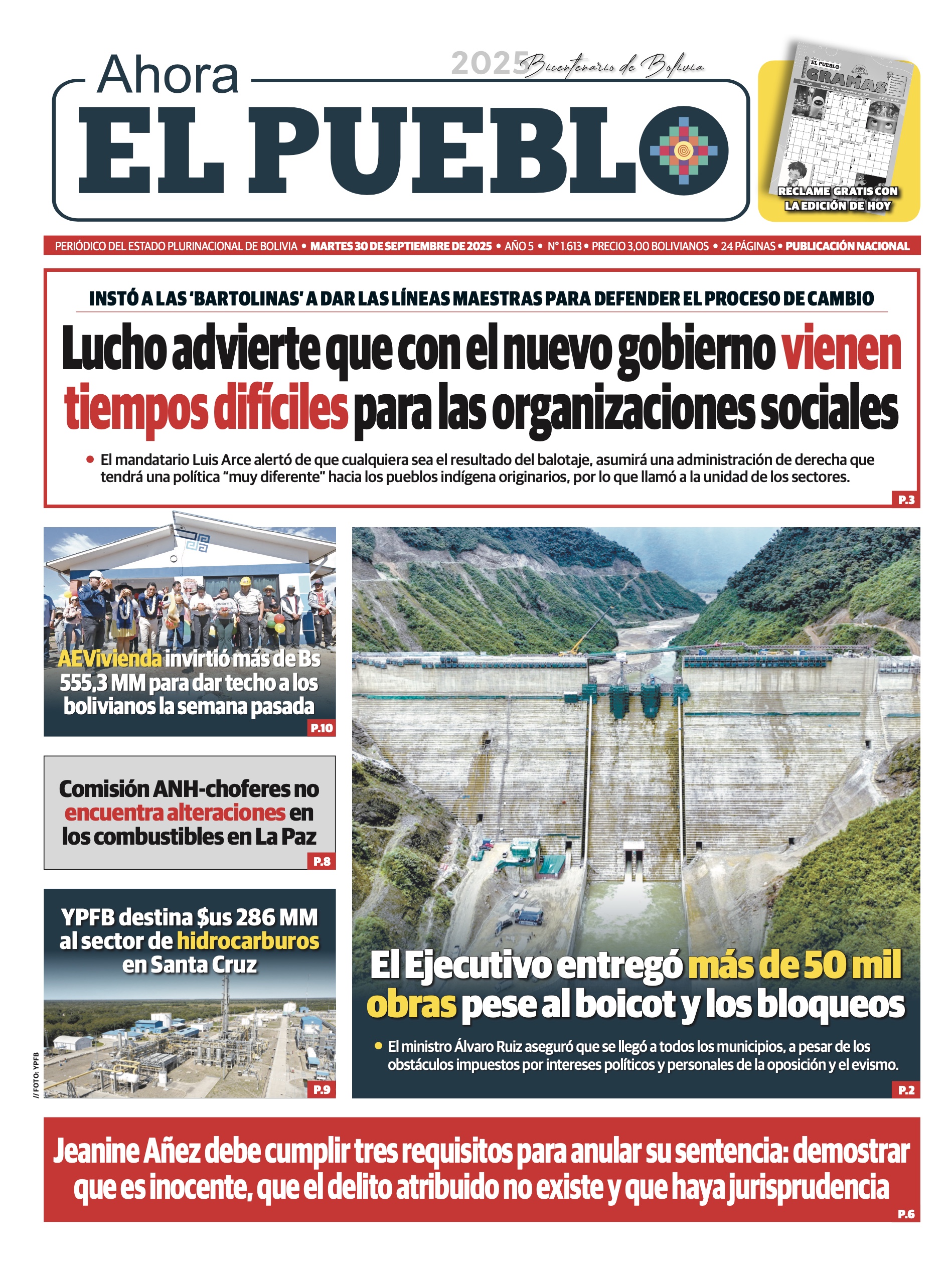 EDICIÓN 1613 - 30 DE SEPTIEMBRE DE 2025