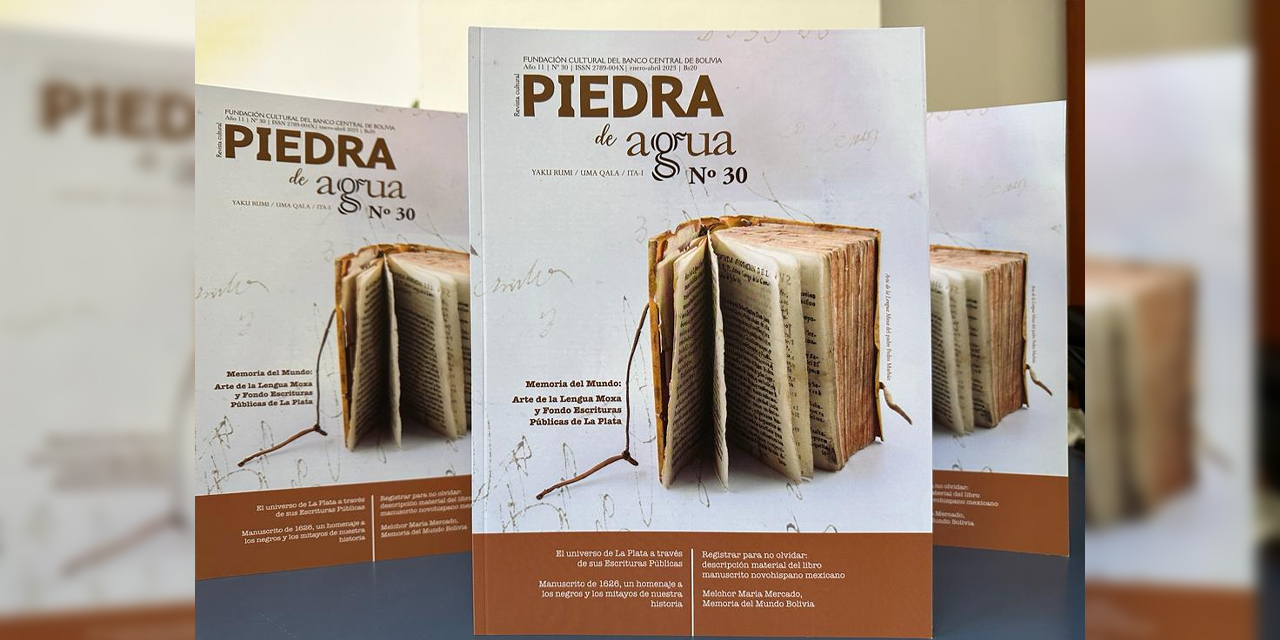 La edición 30 de la revista académica y cultural, lanzada este 2023. | Foto: FCBCB