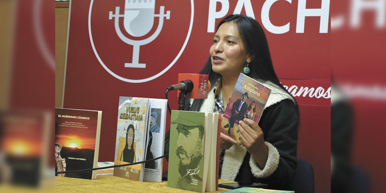 La gerente general de la Editorial del Estado, Estela Machicado.  | Foto: Editorial del Estado