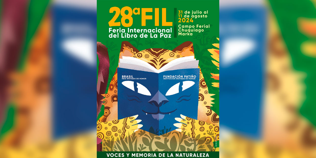 Con Brasil como invitado de honor, presentan la 28° Feria Internacional del Libro de La Paz