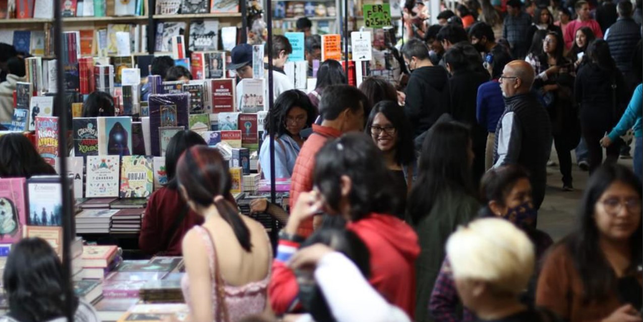 La 28ª Feria Internacional del Libro de La Paz con gran participación ciudadana. Foto Cámara del Libro