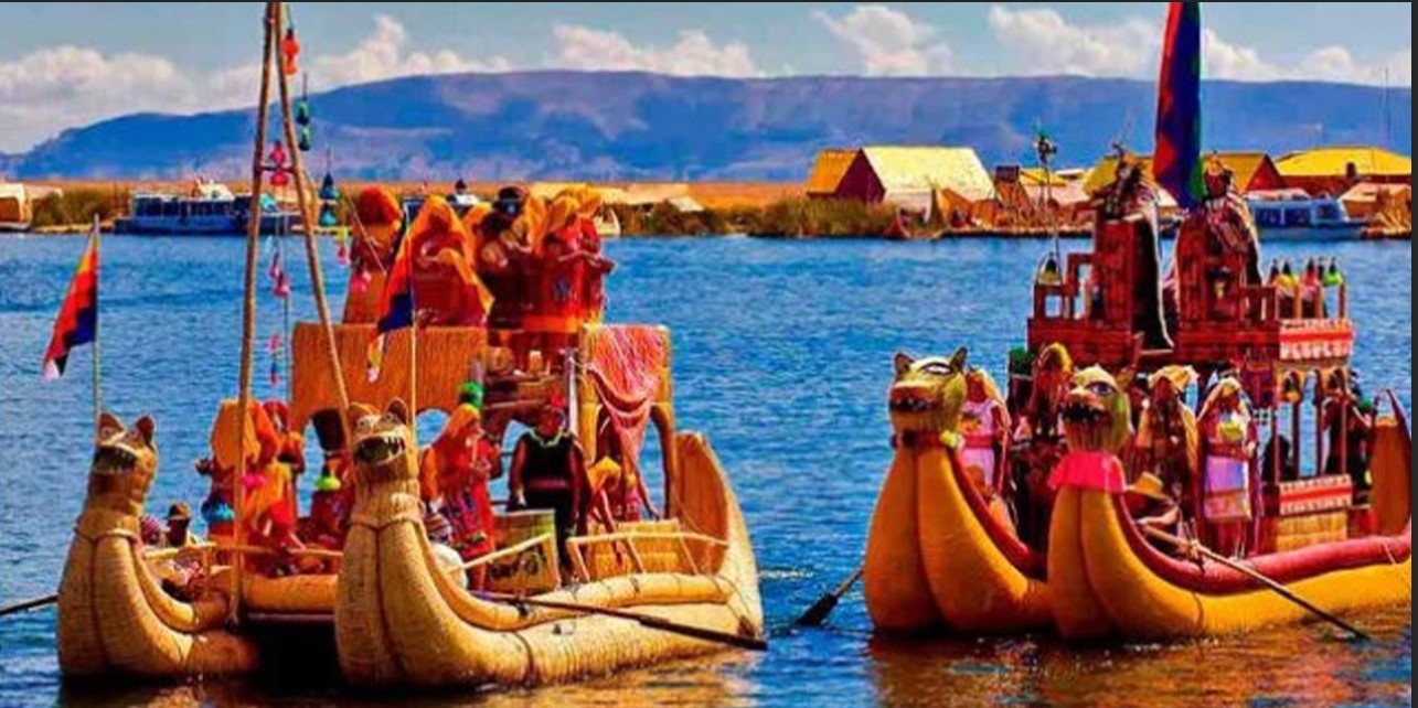 El lago Titicaca es un punto central en la historia cultural y económica de la región andina. Foto RRSS