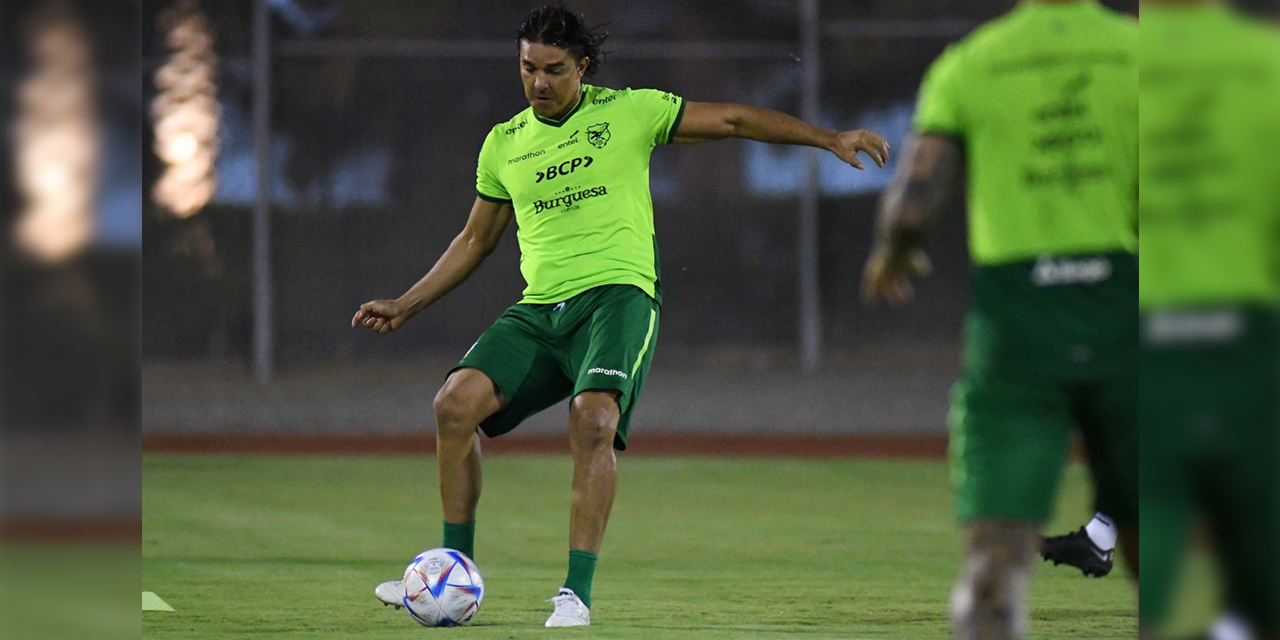 Marcelo Martins, capitán y goleador de la Verde. (Foto: FBF)