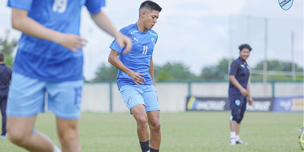 Ramiro Vaca, volante ofensivo de Bolívar. (Foto: Bolívar)