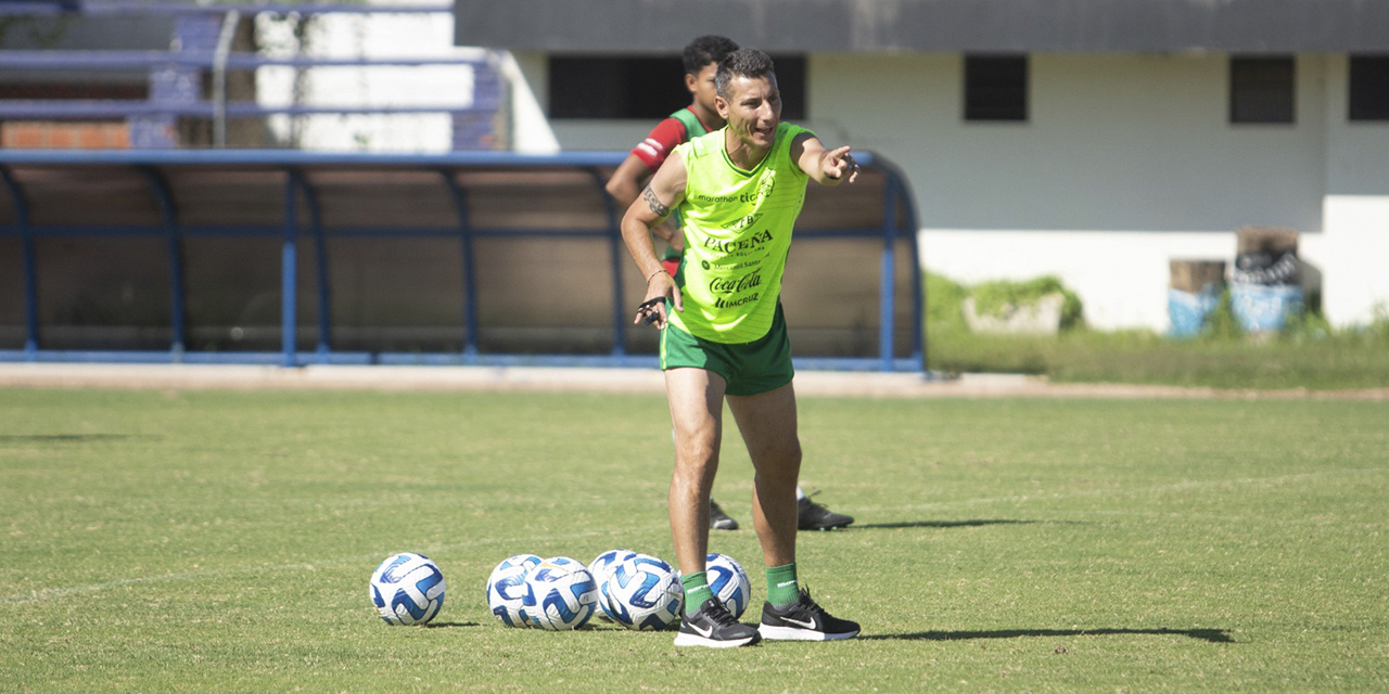 El técnico Pablo Escobar dirigirá los entrenamientos de la selección Sub-23. (Foto: FBF)