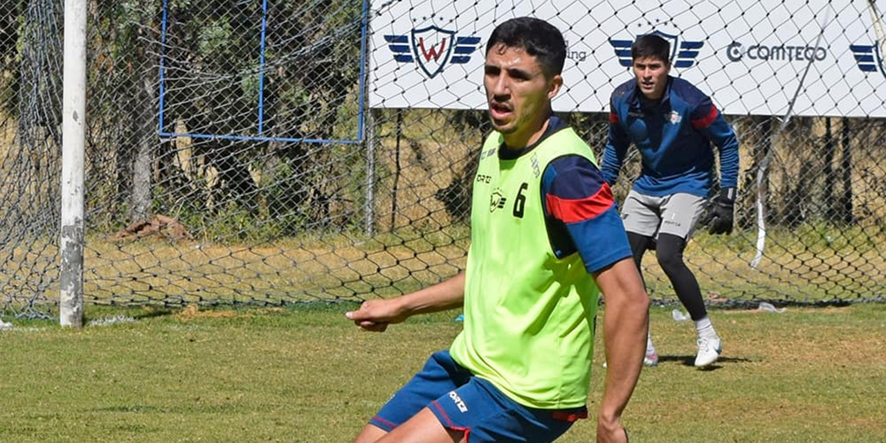 Martín Chiatti, defensor de Wilstermann. Foto: Archivo