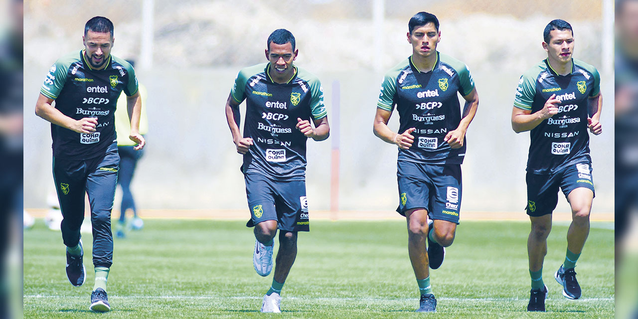 Rodrigo Ramallo se entrena en la Selección. | Foto: FBF