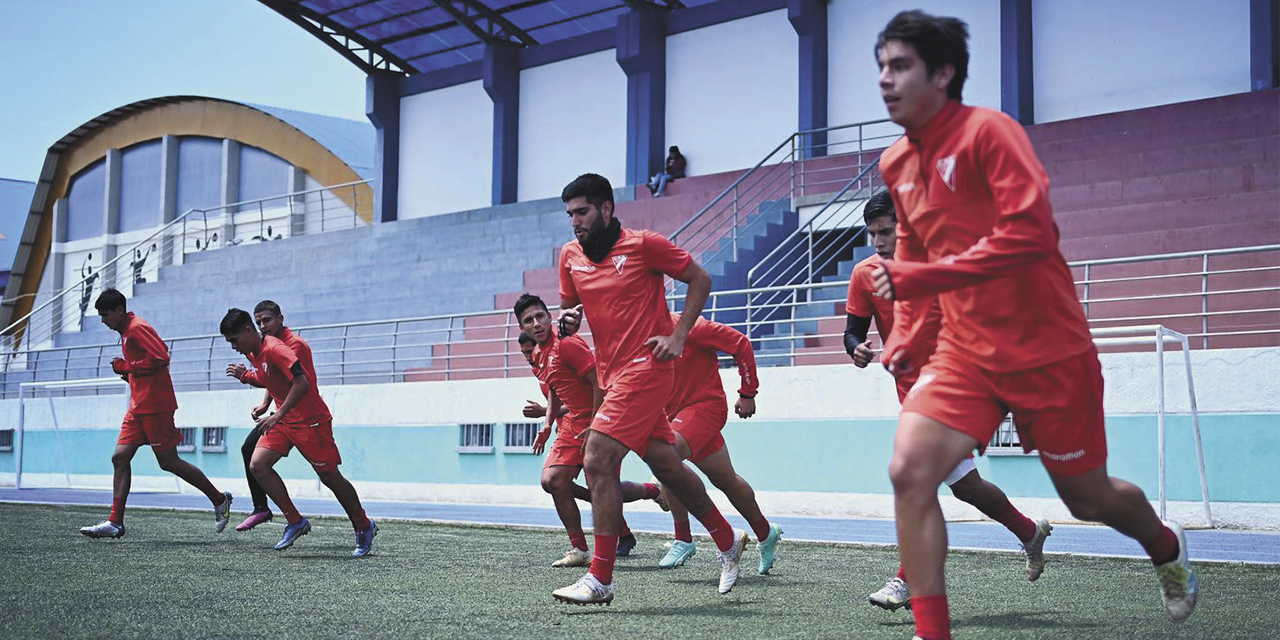 Jugadores del equipo millonario en el cierre de entrenamientos. | Foto: Always Ready