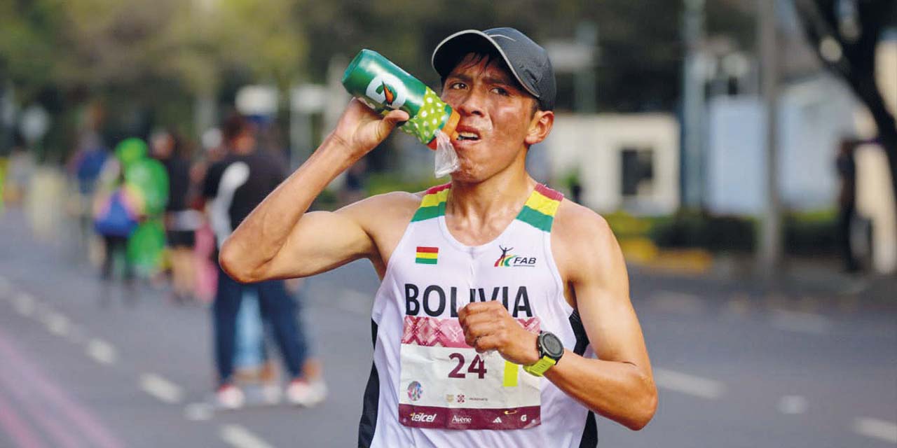 Héctor Garibay es la esperanza boliviana de una medalla en las Olimpiadas.