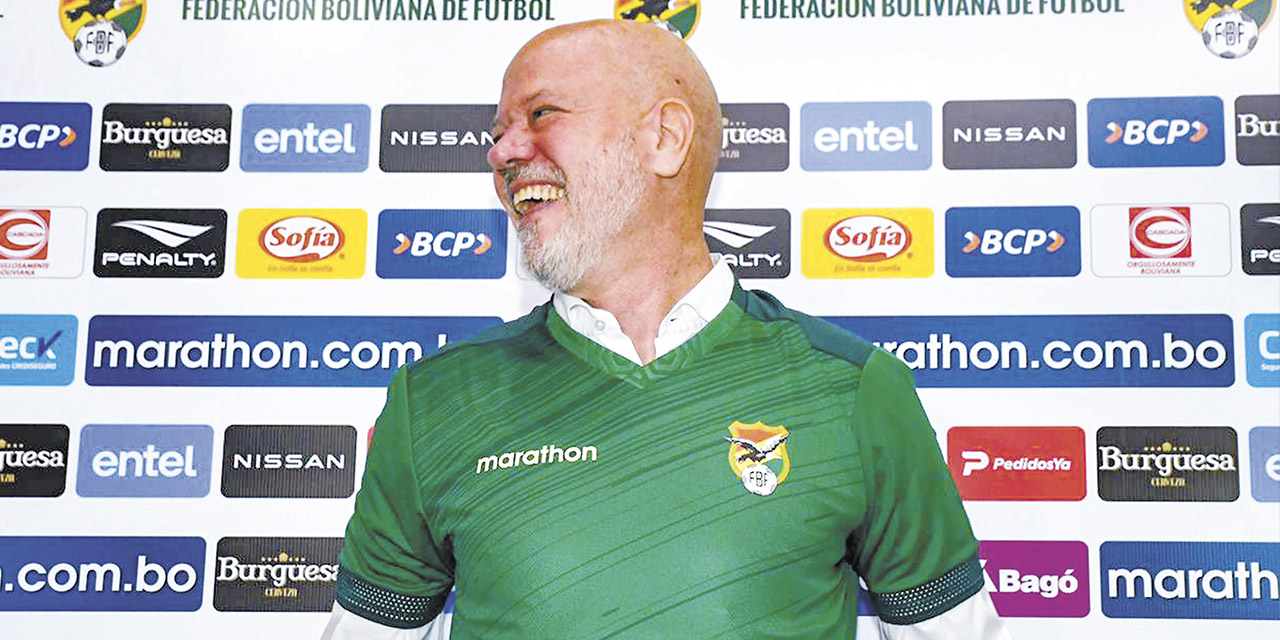 El entrenador de la Selección boliviana, Antonio Carlos Zago. | Foto: APG