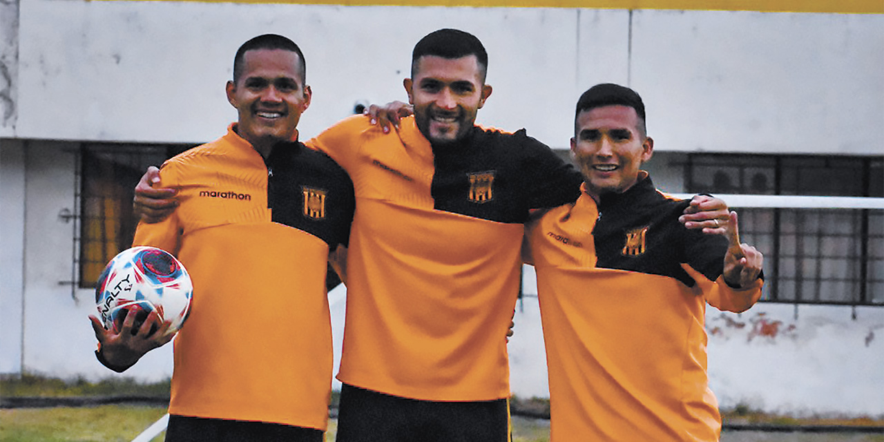 Jugadores del Tigre confían en ganar a Libertad para quedar                     a un paso del título. | Foto: The Strongest