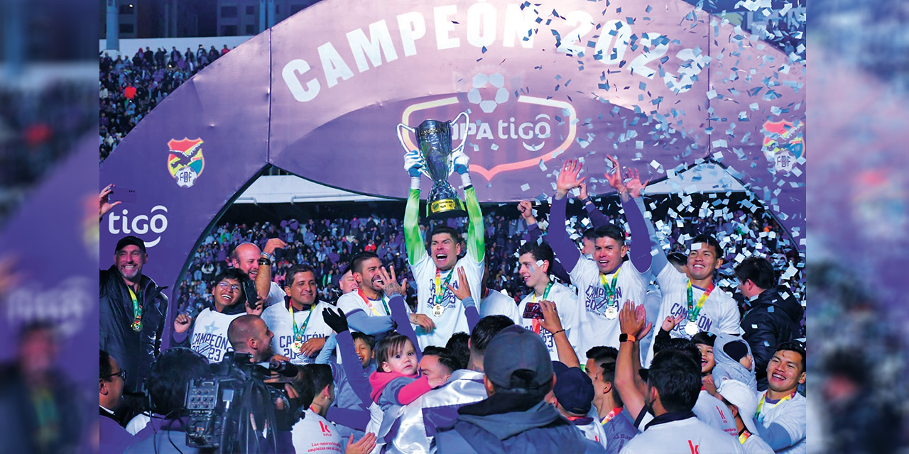 Bolívar se consagra campeón de la Copa División Profesional