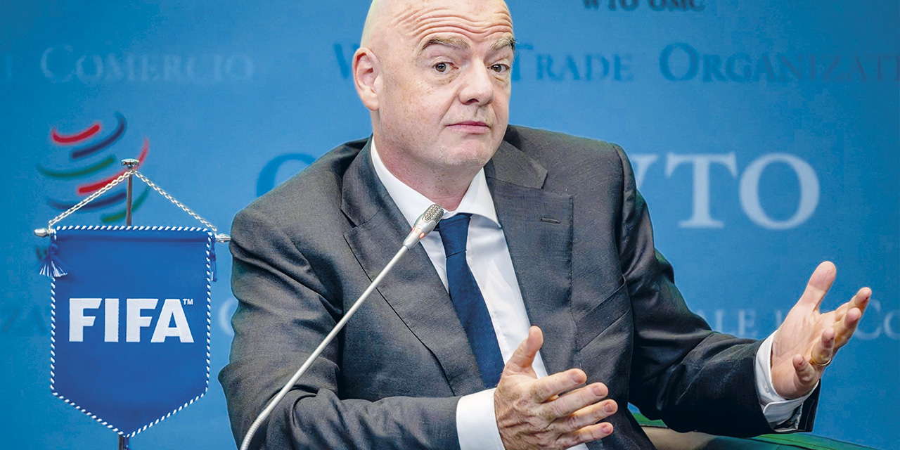 Gianni Infantino, presidente de la FIFA. | Foto: Bein Sports