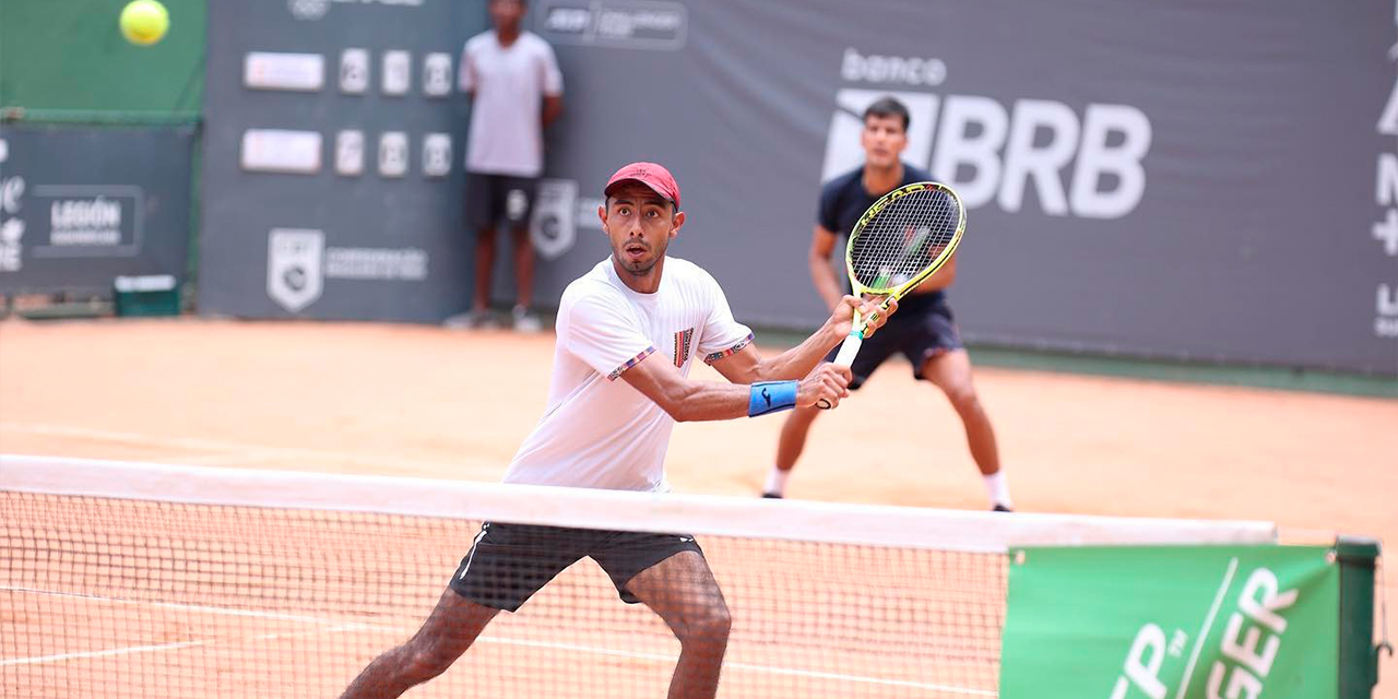 La dupla boliviana sigue en competencia en el Challenger de Argentina. Foto: Archivo