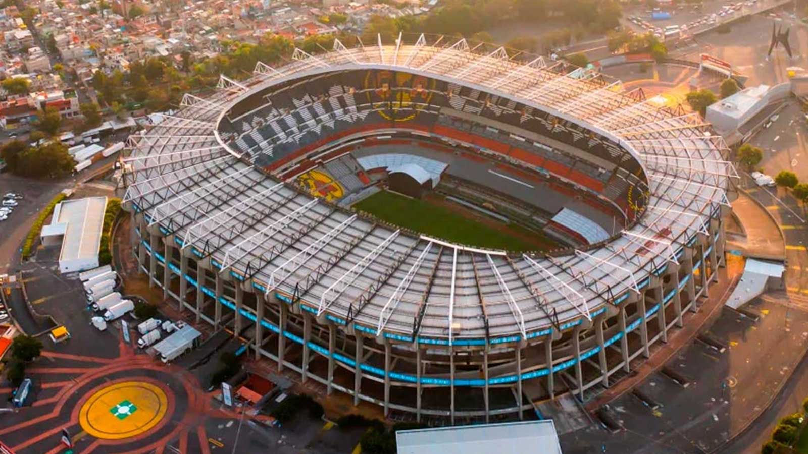 Estadio Azteca de México, donde se jugará el partido inaugural del Mundial 2026. FOTO: TUND