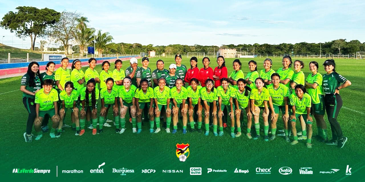 Jugadoras de la selección Sub-17 cerraron el trabajo de microciclo. | Foto: FBF