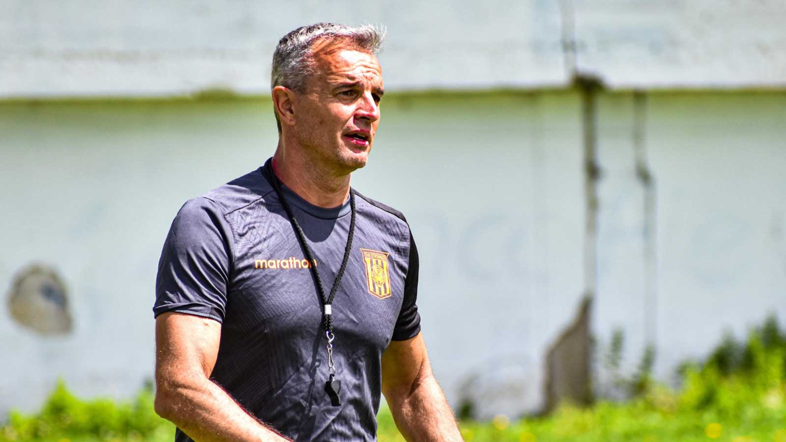 Pablo Lavallén, técnico del plantel gualdinegro. FOTO: THE STRONGEST