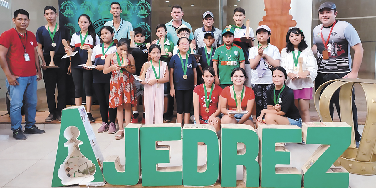 Ganadores del Nacional Clasificatorio de Ajedrez. | Foto: FBA