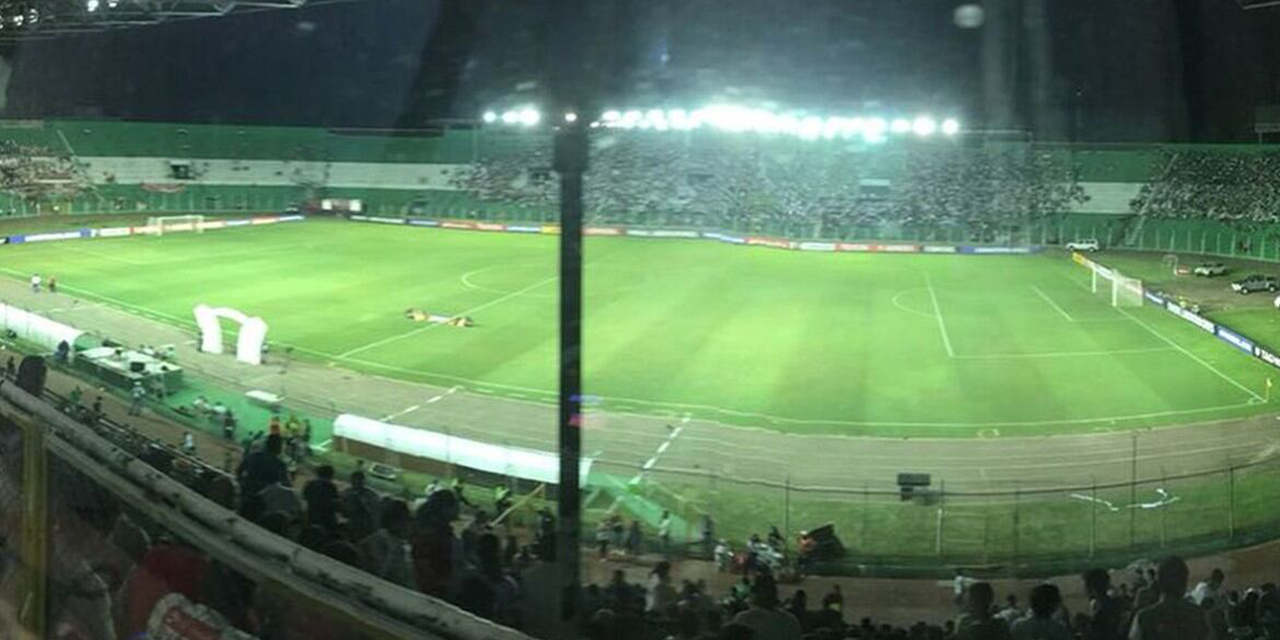 El estadio ‘Tahuichi’ Aguilera de Santa Cruz.