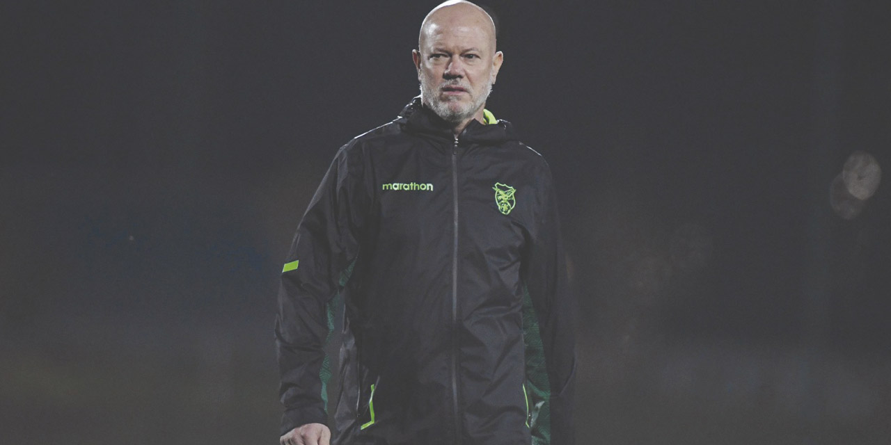 Antonio Carlos Zago, técnico de la Selección boliviana, trabaja para el futuro.