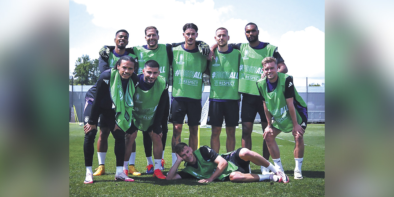 Seleccionados de Alemania quieren debutar con triunfo en la Eurocopa. | Fotos: @DFB_Team(@ScotlandNT