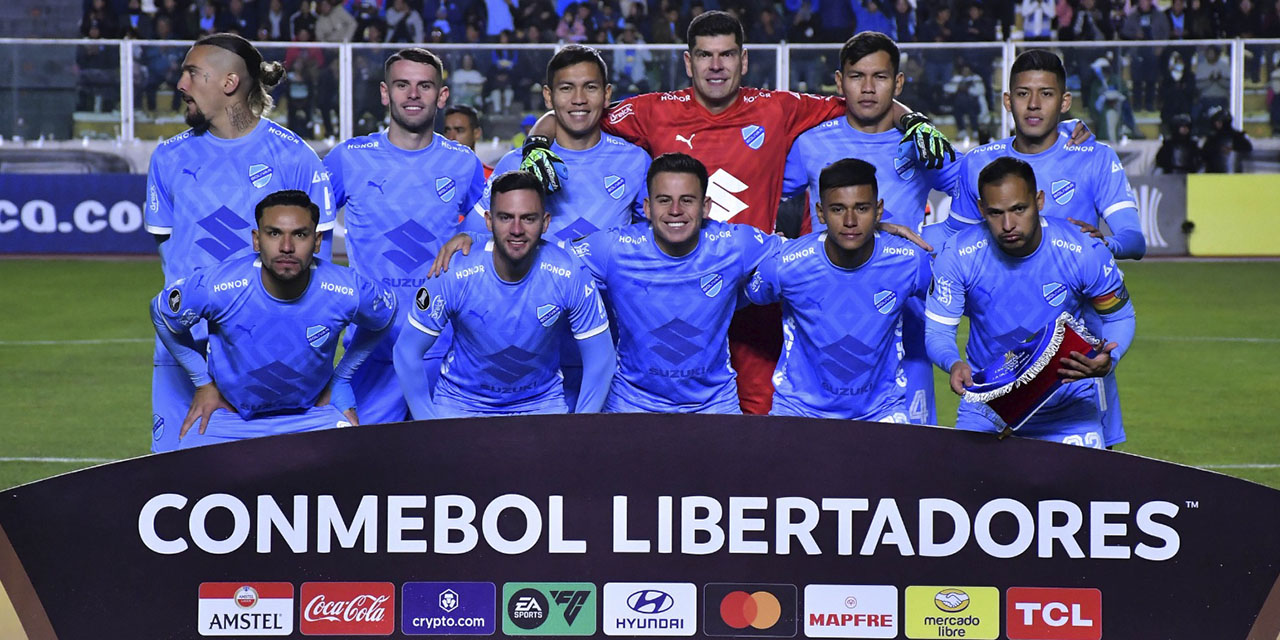 Bolívar tiene como objetivo llegar  lejos en la Copa Libertadores.