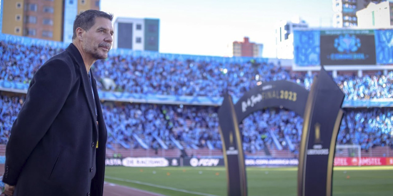 Marcelo Claure, presidente del club Bolívar.