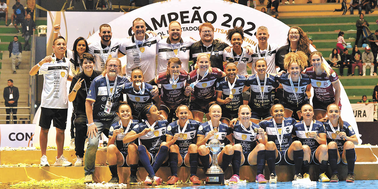 Stein Cascavel conquistó el segundo título consecutivo de la Copa Libertadores de Futsal Femenina.