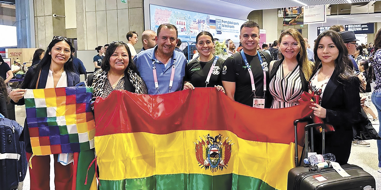 Integrantes de la delegación boliviana. | Foto: COB