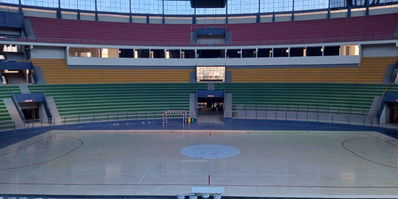 Cancha del Polideportivo de Quillacollo será postulada para ser sede de la Copa América de futsal.