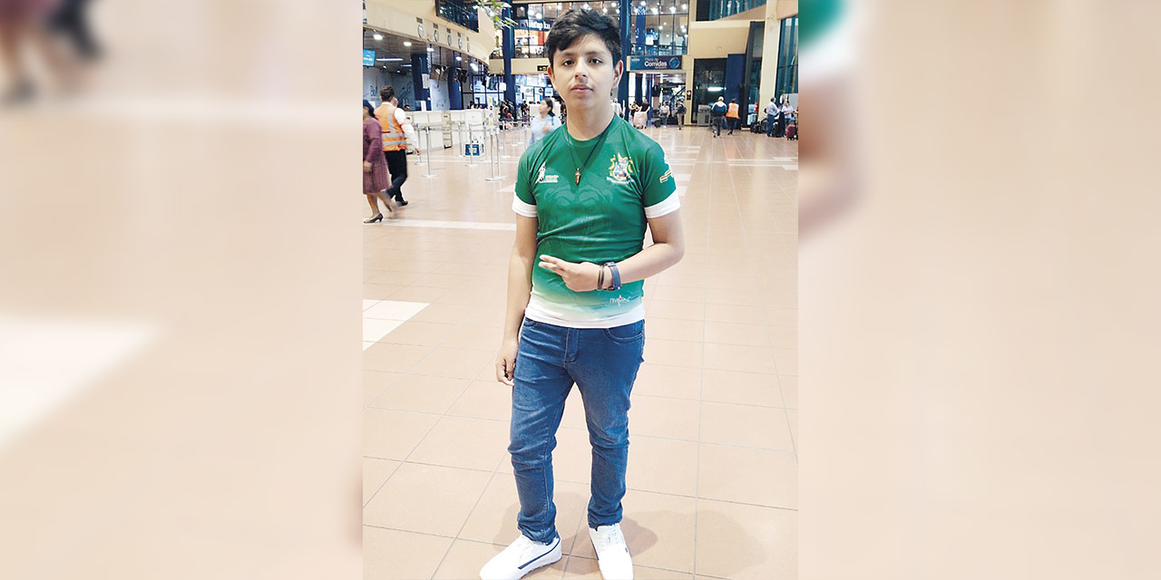 Licael Ticona será la carta de triunfo de Bolivia en el torneo regional.